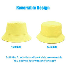 Load image into Gallery viewer, Reversible Summer Sun Bucket Hat for Women Wig Store
