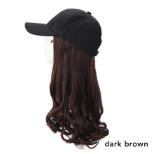 Load image into Gallery viewer, Hat Hair Extension Baseball Cap
