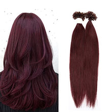 Load image into Gallery viewer, Keratin Fushion Bonded U Tip Human Hair Extensions - 100 Strands/Pack 50g Wig Store
