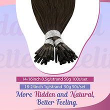 Load image into Gallery viewer, I-tips Hair Extensions Human Hair pre bonded
