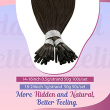 Load image into Gallery viewer, I-tips Hair Extensions Human Hair pre bonded
