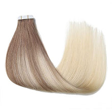 Load image into Gallery viewer, Human Hair Tape in Extensions Ombre Baylage Hair 14 Inch Tape in Extensions Wig Store
