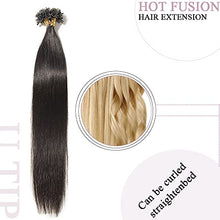 Load image into Gallery viewer, Keratin Fushion Bonded U Tip Human Hair Extensions - 100 Strands/Pack 50g Wig Store
