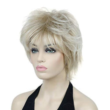 Load image into Gallery viewer, Short Layered Shaggy Synthetic Wig with Bangs
