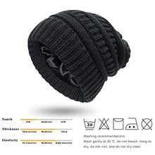Load image into Gallery viewer, Satin lined Knit Beanie Hat Wig Store 

