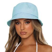 Load image into Gallery viewer, Reversible Summer Sun Bucket Hat for Women Wig Store
