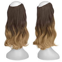 Load image into Gallery viewer, One Piece 18 Inch Invisible Secret Wire Crown Hair Extension Wig Store
