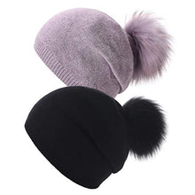 Load image into Gallery viewer, Cashmere Knit Wool Beanie Wig Store
