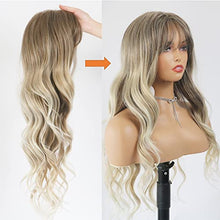 Load image into Gallery viewer, Curly blonde brown reverse ombre wig Wig Store 
