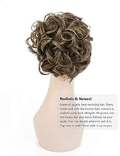 Load image into Gallery viewer, Classic Curly Chignon Hairpiece Bun Wig Store
