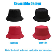 Load image into Gallery viewer, Reversible Summer Sun Bucket Hat for Women Wig Store
