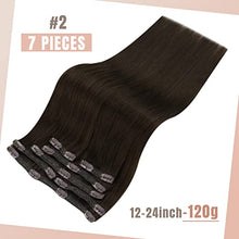 Load image into Gallery viewer, Human Hair Clip in Hair Extensions -7 Pcs set Wig Store
