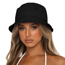 Load image into Gallery viewer, Reversible Summer Sun Bucket Hat for Women Wig Store
