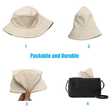 Load image into Gallery viewer, Reversible Summer Sun Bucket Hat for Women Wig Store
