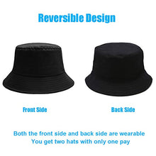 Load image into Gallery viewer, Reversible Summer Sun Bucket Hat for Women Wig Store
