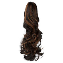 Load image into Gallery viewer, Clip in Hairpiece Ponytail Extension Claw Wig Store 
