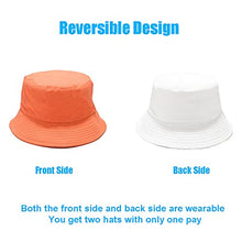 Load image into Gallery viewer, Reversible Summer Sun Bucket Hat for Women Wig Store
