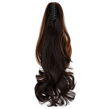 Load image into Gallery viewer, Clip in Hairpiece Ponytail Extension Claw Wig Store 
