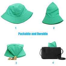 Load image into Gallery viewer, Reversible Summer Sun Bucket Hat for Women Wig Store
