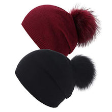 Load image into Gallery viewer, Cashmere Knit Wool Beanie Wig Store
