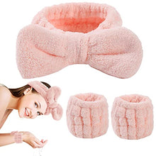 Load image into Gallery viewer, 3 Pcs Spa Headband Wrist Washband Set Wig Store All Products
