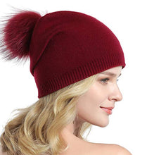 Load image into Gallery viewer, Cashmere Knit Wool Beanie Wig Store
