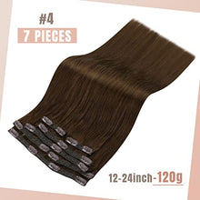 Load image into Gallery viewer, Human Hair Clip in Hair Extensions -7 Pcs set Wig Store
