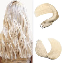 Load image into Gallery viewer, Human Hair Tape in Extensions Ombre Baylage Hair 14 Inch Tape in Extensions Wig Store
