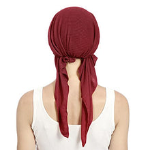 Load image into Gallery viewer, Pleated headwear Turban headcover Wig Store
