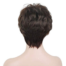 Load image into Gallery viewer, Layered Short Flip Style Blended Human Hair Wig for Women
