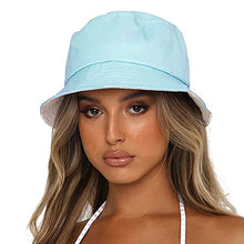 Load image into Gallery viewer, Reversible Summer Sun Bucket Hat for Women Wig Store
