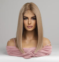 Load image into Gallery viewer, Sandy Blonde Bob Cut Lace Wig Wig Store
