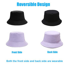 Load image into Gallery viewer, Reversible Summer Sun Bucket Hat for Women Wig Store
