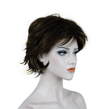 Load image into Gallery viewer, Short Layered Shaggy Synthetic Wig with Bangs
