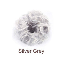 Load image into Gallery viewer, Grey Messy Hair Bun Hairpiece Wig Store
