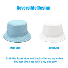 Load image into Gallery viewer, Reversible Summer Sun Bucket Hat for Women Wig Store
