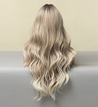 Load image into Gallery viewer, Wavy Silver Platinum Grey Mixed Wig Wig Store 
