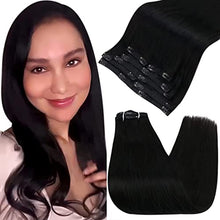 Load image into Gallery viewer, Human Hair Clip in Hair Extensions -7 Pcs set Wig Store
