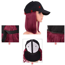 Load image into Gallery viewer, Baseball Hat Wig 12 inch Wig Store
