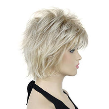 Load image into Gallery viewer, Short Layered Shaggy Synthetic Wig with Bangs
