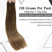 Load image into Gallery viewer, Balayage Nano Ring Human Hair Extensions Wig Store 
