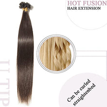 Load image into Gallery viewer, Keratin Fushion Bonded U Tip Human Hair Extensions - 100 Strands/Pack 50g Wig Store
