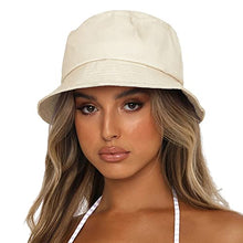 Load image into Gallery viewer, Reversible Summer Sun Bucket Hat for Women Wig Store
