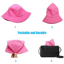 Load image into Gallery viewer, Reversible Summer Sun Bucket Hat for Women Wig Store
