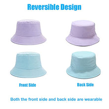 Load image into Gallery viewer, Reversible Summer Sun Bucket Hat for Women Wig Store
