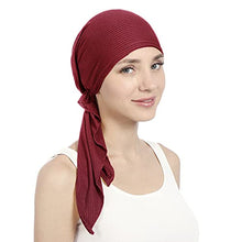 Load image into Gallery viewer, Pleated headwear Turban headcover Wig Store
