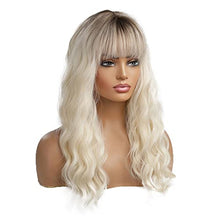 Load image into Gallery viewer, Heat Resistant Long Wavy Light Blonde Wig Wig Store
