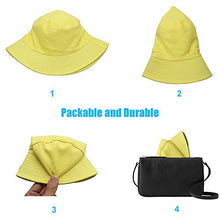 Load image into Gallery viewer, Reversible Summer Sun Bucket Hat for Women Wig Store
