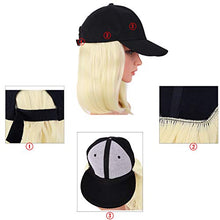 Load image into Gallery viewer, Baseball Hat Wig 12 inch Wig Store
