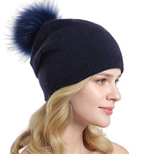 Load image into Gallery viewer, Cashmere Knit Wool Beanie Wig Store
